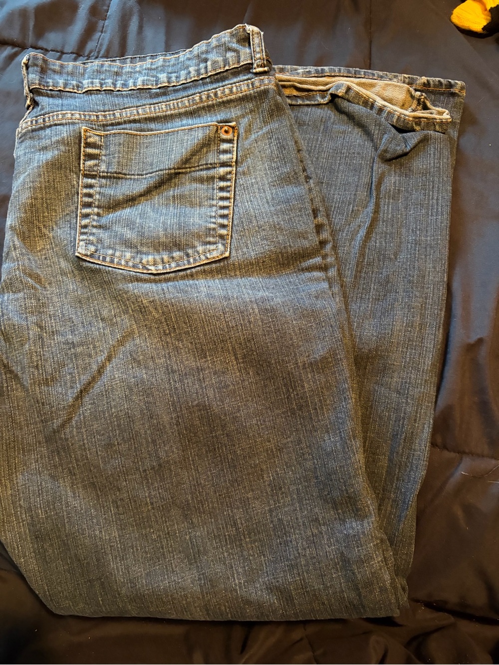 Bitten by Sarah Jessica Parker Relaxed Dark Blue Denim Jeans